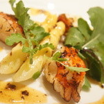 レカイヨ - ホワイトアスパラとオマール海老のグリル
