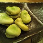 鮨 明 高勢 - 空豆塩ゆで