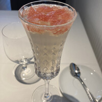 フランス料理 ル・クール - 季節のシャンパンカクテル（ノンアル）850円