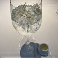 フランス料理 ル・クール - エルダーコーディアルのソーダ割り（ノンアル）850円