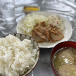 山中食堂 - 生姜焼き定食