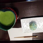 Kamakura Sabou Charin - 別上抹茶セット・１，４００円