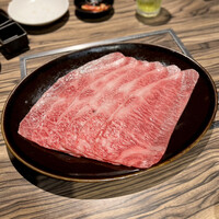 焼肉 ジャンボ はなれ - サーロインすき焼き