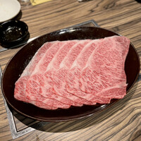 焼肉 ジャンボ はなれ - サーロインすき焼き