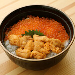 [Luxurious, limited quantity! Sold out] Fresh sea urchin salmon roe bowl