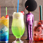 ドリルドリル - ドリルサワー・パイナップルオレンジ・メロンクリームソーダ・いちご