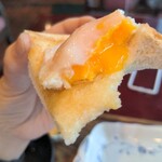 白島屋 - 目玉焼きの焼き具合は最高✨
