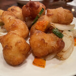 一二三凱旋楼 - 白身魚のコショー炒め