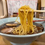 南海飯店 - 魚介系しょうゆラーメン③