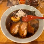 南海飯店 - 魚介系しょうゆラーメン①