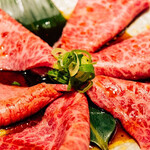 Wagyu beef A4 Haneshita grilled shabu