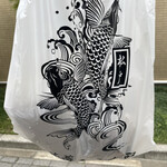 中華蕎麦 とみ田 - ＋10円の立派なレジ袋