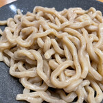 中華蕎麦 とみ田 - 「全粒粉縮れ極太麺」