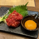 会員制焼肉 松阪屋 - 和牛ユッケ