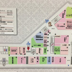 とんかつまるや 新橋駅前本店 - フロア図。『まるや』は2ヶ所あります。