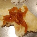 印度料理シタール - ナンにチャツネ。ちょっとした贅沢デザートな風格も…