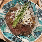 海老丸らーめん - 飛騨牛炙り丼