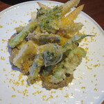 キッチン - 春野菜の天ぷら