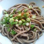 池内うどん店 - ソバ　２玉（冷）