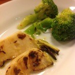 TRATTORIA AL SODO  - かぶらのマリネとブロッコリー