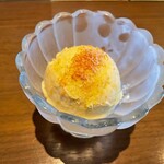 カレーとアイスの店 かりす - 台湾パインのココナッツアイス