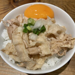 麺家　味勲拉 - 自作ミニ豚丼