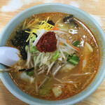 かわにし食堂 - 辛味噌ラーメン