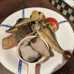 Baru Torimpu - 燻製盛り合わせ　魚　1900円