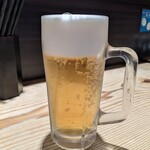 塩らー麺 本丸亭 - 生ビール