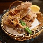 魚と牡蠣 汐彩 - 若鶏の唐揚げ