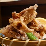 魚と牡蠣 汐彩 - 若鶏の唐揚げ