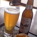 Rabi - 瓶ビールはアサヒ。