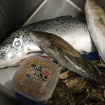 Barusumoku Kotobuki Ibushi Koubou - 豊洲市場より新鮮な魚介類が届きます。