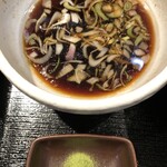 鴨出汁中華蕎麦 麺屋yoshiki - 鴨出汁そば風醤油つけ蕎麦