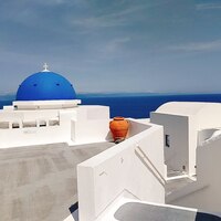 logue - まさにサントリーニ島の風景