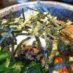 麺酒房 龍安 - 海苔＆温玉