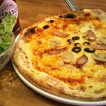 ピザ＆グリル フレンドリーダイニングバー - ピザ定食フレンドリー550円