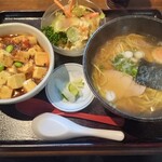 富士屋食堂 - 麻婆豆腐セット