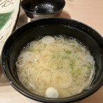 Haneda Sushikou - 味噌汁