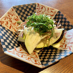 泉州水なすの塩もみ