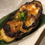 和食 ひじり - 米ナス肉味噌チーズ焼き