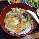 Kakki - 中華丼（日替わりランチ内）