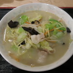 山海楼 - 野菜タン麵