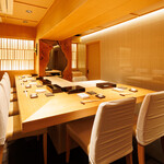 Ebisu Sushi Fujimasa - 細部までこだわった、特別個室