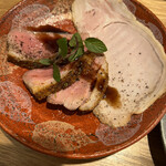 海老丸らーめん - 鴨肉ましまし