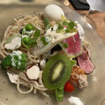 海老丸らーめん - 海と大地の恵み冷やし中華