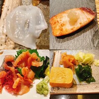 築地青空三代目 大名古屋ビルヂング店 - 赤貝の刺身が秀逸