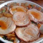 らーめん八平 - アリランチャーシュー中 (950円) 2013/03