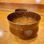 鮓 たいと - お椀(赤出汁)