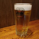 拓羅磨館の台所 - アサヒスーパードライ 480円